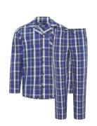 Jockey Pyjama Woven Blå
