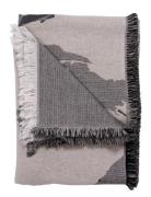 Floreo Plaid Home Textiles Cushions & Blankets Blankets & Throws Grey ...