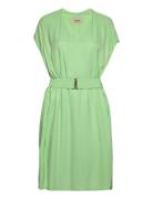 MOS MOSH Ridley Twill Viscose Dress Grön