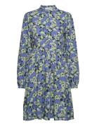 Selected Femme Slfjana Ls Short Shirt Dress B Blå