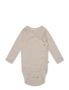That's Mine Becca Wrap Bodystocking Beige