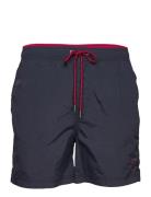 Sebago Waldo Packable Swim Shorts Marinblå