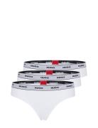 HUGO Triplet Thong Stripe Vit