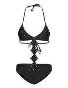 H2O Fagerholt Fire Vibes Bikini Svart