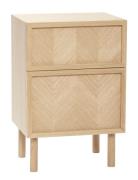 Hübsch Herringb Sidebord Beige