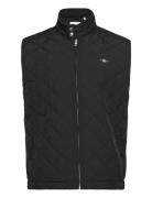 GANT Quilted Windcheater Vest Svart