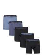 Jack & J S Jaclouis Boxer Briefs 5 Pack Marinblå