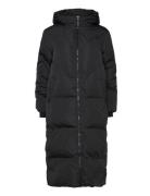 YAS Yasirima Ls Long Down Coat S. Noos Svart