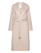 Selected Femme Slfrosa Wool Coat B Noos Kräm