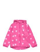 Tom Tailor Softshell Printed Heart Jacket Rosa