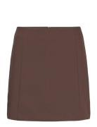 Soaked In Luxury Slcorinne Short Skirt Brun