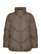 Zizzi Capam, L/S, Jacket Brun