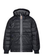 Mikk-line Pu Puff Jacket Rec. Marinblå