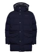 GANT Long Alta Down Jacket Marinblå