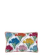 Anna + Nina Mallow Bouquet Cushion Multi/patterned