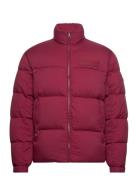 Tommy Hilfiger New York Gmd Down Puffer Jacket Burgundy