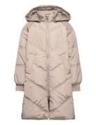 Little Pieces Pknelicity Puffer Jacket Tw Beige