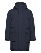 Knowledge Cotton Apparel Apex Canvas? Long Padded Coat - Grs