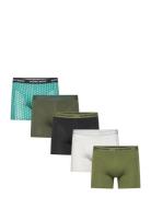 Björn Borg Cotton Stretch Boxer 5P Khaki Green