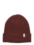 Selected Homme Slhcray Beanie Burgundy