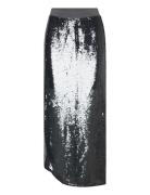 AllSaints Opal Sparkle Skirt Grå