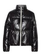 Tommy Hilfiger New York Gloss Puffer Jacket Svart