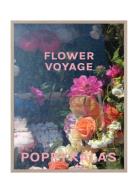 Flower Voyage 01 Home Decoration Posters & Frames Posters Botanical Mu...