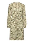 MSCH Copenhagen Mschadalia Rikkelie Shirt Dress Aop Grön