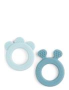 Teether 2-Pack Deer Friends Toys Baby Toys Teething Toys Blue D By Dee...