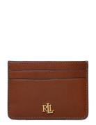 Lauren Ralph Lauren Leather Card Case Brun