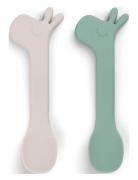 Silic Spoon 2-Pack Lalee Green Home Meal Time Cutlery Multi/patterned ...