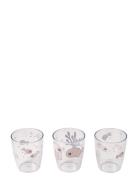 Yummy Mini Glass 3 Pcs Sea Friends Home Meal Time Cups & Mugs Cups Pin...