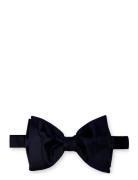 Portia 1924 Silk Bow Tie Marinblå