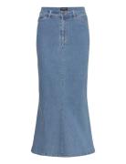 Bardot Larence Denim Maxi Skirt Blå