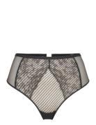 Chantelle X Txture High-Waisted Thong Svart