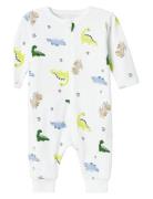 Name It Nbmnightsuit Zip Wild Lime Dino Noos Vit