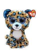 Cobalt - Blue Leopard Reg Toys Soft Toys Stuffed Animals Multi/pattern...