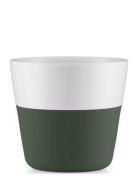 2 Lungo-Mugg Emerald Green Home Tableware Cups & Mugs Coffee Cups Gree...