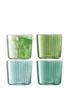 LSA International Gems Tumbler 310Ml Assorted Jade Set 4 Grön