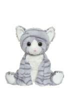 Teddykompaniet Cat Friends, Grey Striped Grå