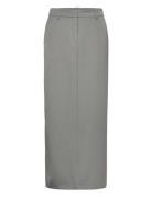 Vero Moda Vmmathilde Mr Tailored Long Skirt D2 Grå