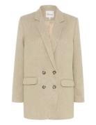 My Essential Wardrobe Elisamw Blazer Beige