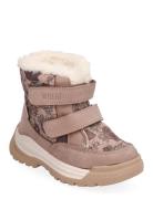 Wheat Millas Double Velcro Tex Print Rosa