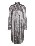 Soaked In Luxury Slronya Dress Silver