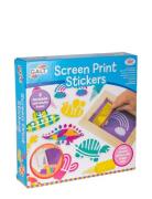 Galt Screen Print Stickers Multi/patterned