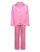 Lindex Pajama Satin Rosa