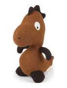 Andrea Teddybear Dino Toys Soft Toys Stuffed Animals Brown Nuuroo