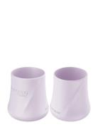 Silic Baby Cup 2-Pack Light Lavender Home Meal Time Cups & Mugs Cups P...