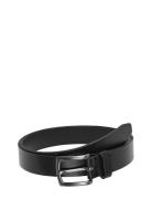 ONLY & SONS Onsboon Slim Leather Belt Noos Svart