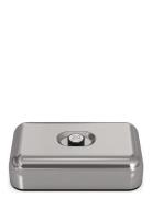 Lunch Box - Brushed Steel Home Kitchen Kitchen Storage Lunch Boxes Sil...